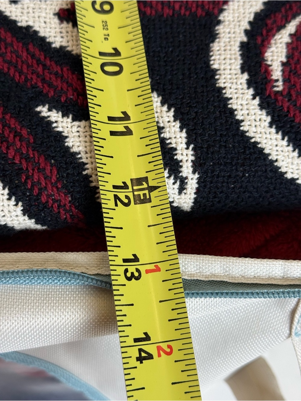 6 Canvas Zippered Storage Bags by Real Simple - 1 Large and 5 Medium - Picture 14 of 16